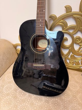 Guitarra Electroacústica Fender Negra