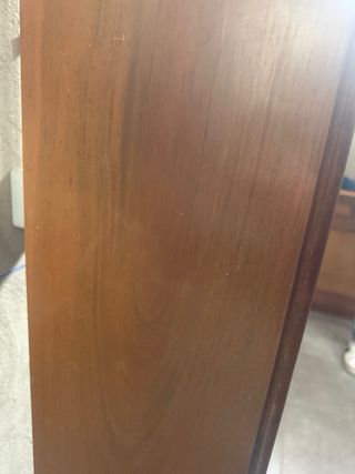 Mueble radiador madera