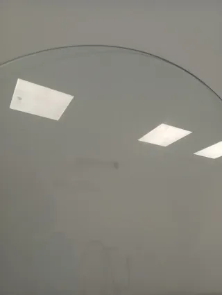 Cristal redondo 70x70 cm