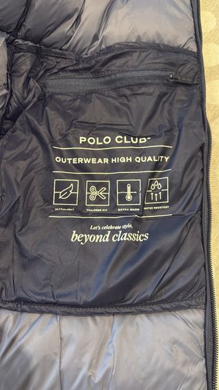 Plumas Polo Ralph Lauren Azul Marino Talla L