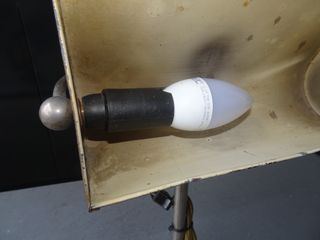 Lámpara Escritorio Industrial Vintage Años 60