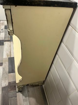 Aparador vintage mármol y madera