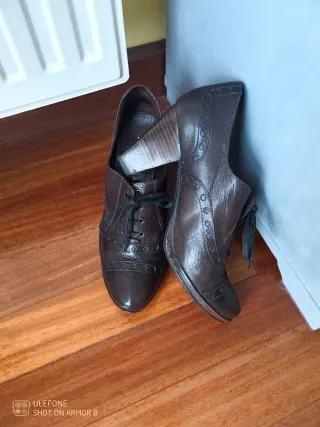 Zapatos Aura Blanc .Tacón