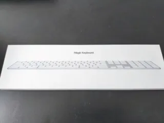 Teclado Apple Magic Keyboard Plata/Blanco