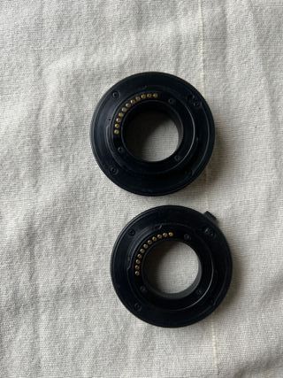 Tubos de extensión para micro 4/3