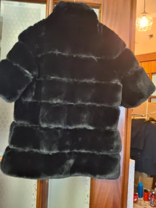 Giacca cappotto donna nera