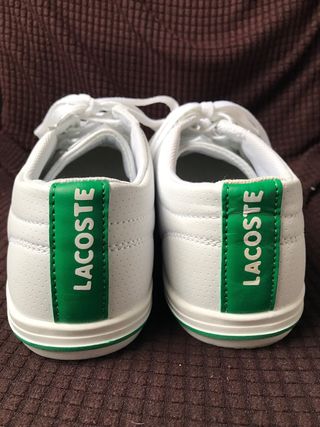 Zapatillas Lacoste Mujer Talla 37 Blancas