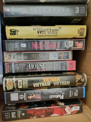 Lote películas vhs videoclub
