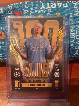 Card Topps Haaland 100 club