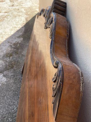 Cabezal de cama antiguo