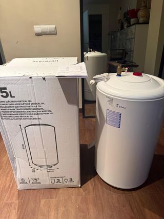 Termo eléctrico 75L - 1 mes de uso