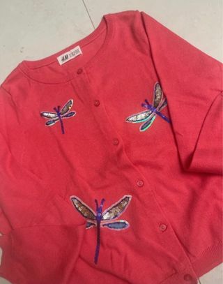 Set due cardigan bambina 6/8 anni