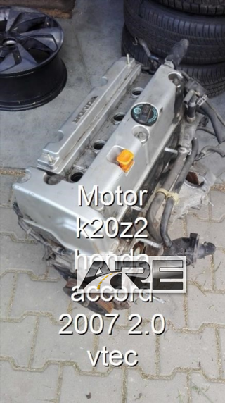 Motor k20z2 honda accord 2007 2.0 vtec.