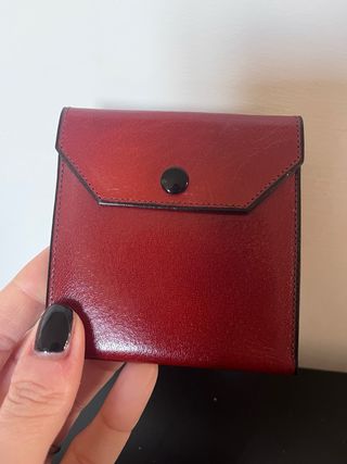 Portafogli, libretto assegni in vera pelle