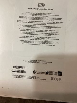 Ipad 9 gen 10.2 64gb