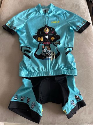 maillot y pantalon ciclismo niño 6 años 116cm