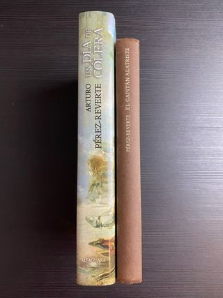 Lote 2 libros Arturo Perez-Reverte