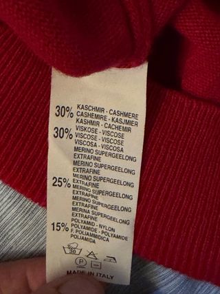 Jersey Cerruti 1881 cashmere & lana – Talla grande