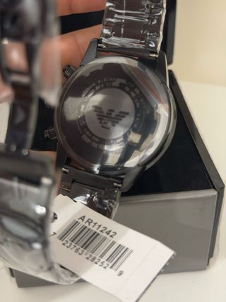 Reloj Emporio Armani Negro/Gris