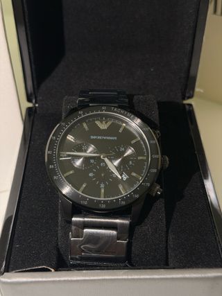 Reloj Emporio Armani Negro/Gris