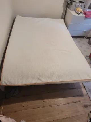 Sofá cama IKEA LYCKSELE, con funda y colchón