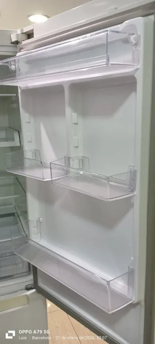 NEVERA COMBI SAMSUNG NO FROST ENERGÍA A+