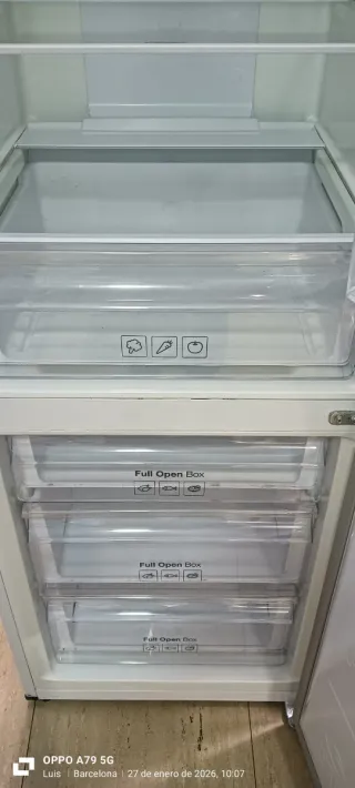 NEVERA COMBI SAMSUNG NO FROST ENERGÍA A+