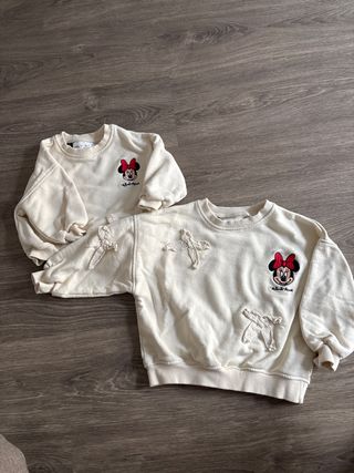 Sudadera Minnie Mouse talla 2 y 5