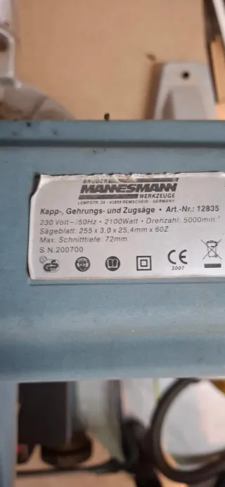 Ingletadora Mannesmann Telescópica