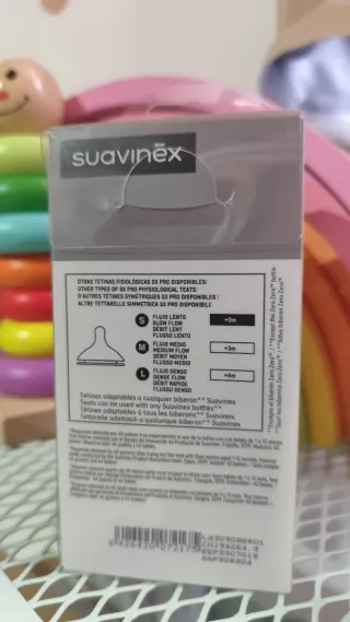 Biberón Suavinex SX Pro 150ml Flujo Lento