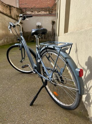 Bicicleta urbana BTWIN azul