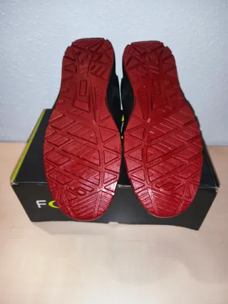 Botas de Seguridad FORLI Negras y Rojas