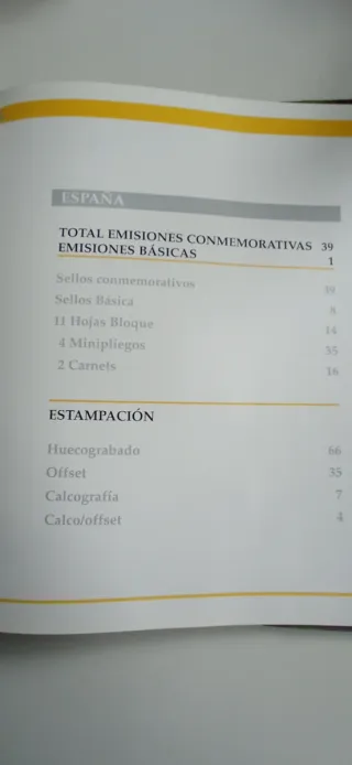 Libro Sellos España y Andorra 2002