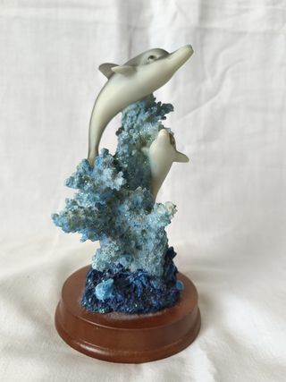 Statuina Delfini intrecciati Islas Canarias - vint