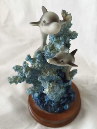 Statuina Delfini intrecciati Islas Canarias - vint