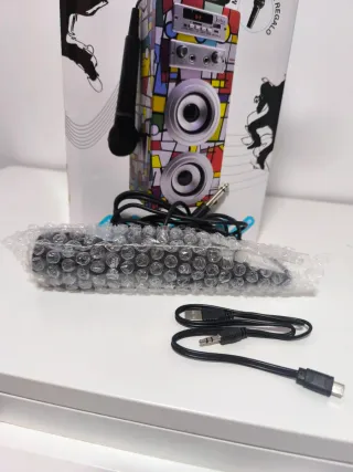 Biwond JoyBox Karaoke con Micrófono