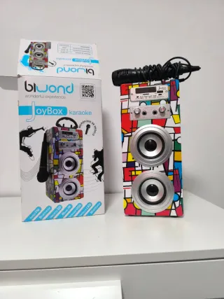 Biwond JoyBox Karaoke con Micrófono