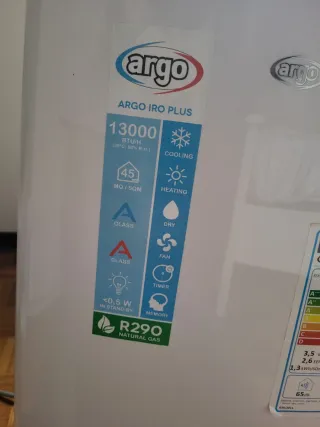 Condizionatore Argo IRO Plus (in garanzia)
