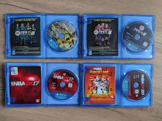 Lote de Uncharted + FIFA + NBA para Silvia