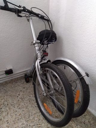 BICICLETA PLEGABLE DE ALUMINIO