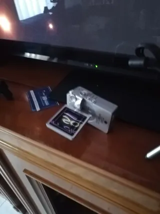 Cámara de vídeo digital plateada