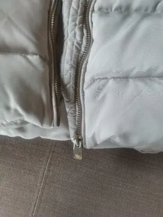 Chaqueta de plumas elegante cremallera ,mujer M