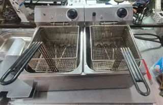 Freidora Doble HR 6+6L