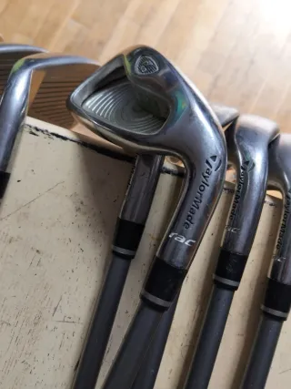 Set Hierros Taylormade Rac R7 4/sand varas grafito
