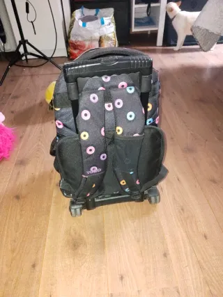 Mochila Totto con diseño de círculos