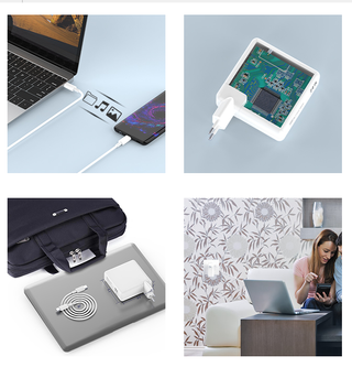 Cargador USB C 61W para MacBook Air 16 15 14 13 12