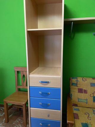 Dormitorio juvenil completo