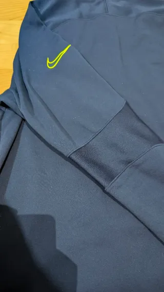 Sudadera Nike Azul Media Cremallera.