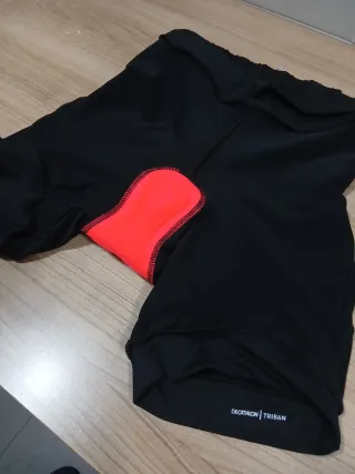 Culotte Ciclismo Decathlon Triban Negro Talla 42