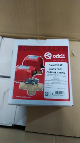 Válvulas Orkli Motorizadas y de Cuerpo